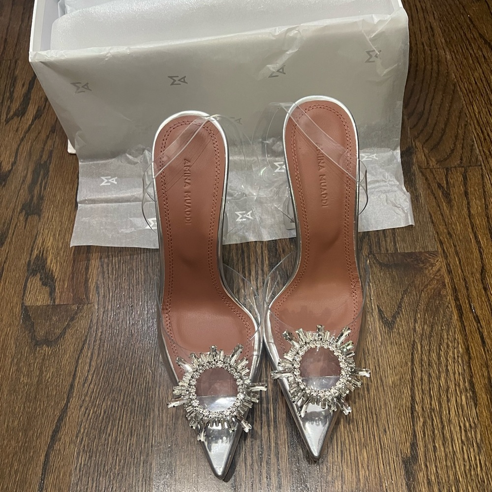 AMINA MUADDI begum glass heel